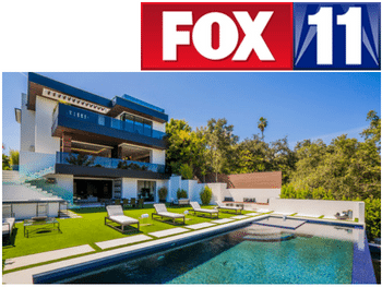Fox 11 Hot Properties, featuring 800 N. Tigertail Road in Brentwood, CA