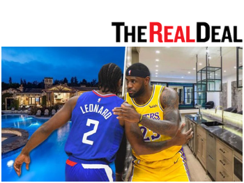 Real estate rivalry: How the stars of the Lakers and Clippers live