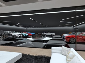 1047 N Bundy in Brentwood - Basement Car Gallery