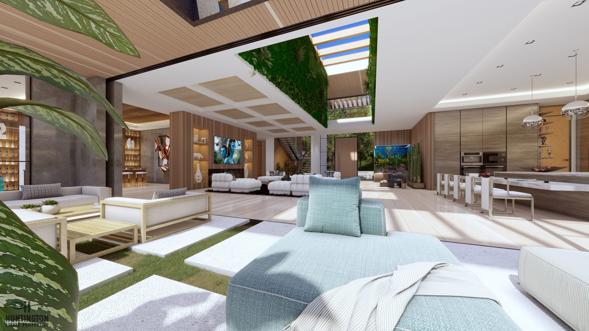 indoor outdoor patio luxury home floorplan